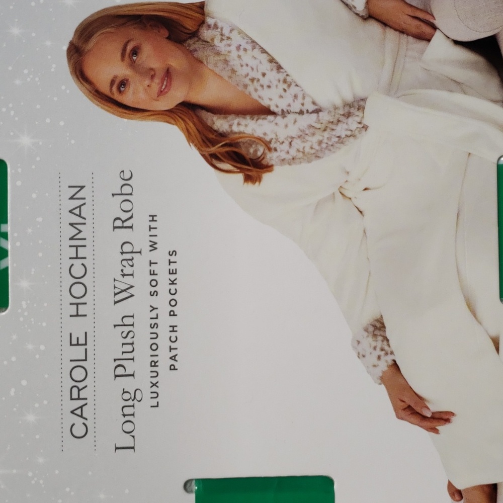 Carole Hochman Plush Robe XL